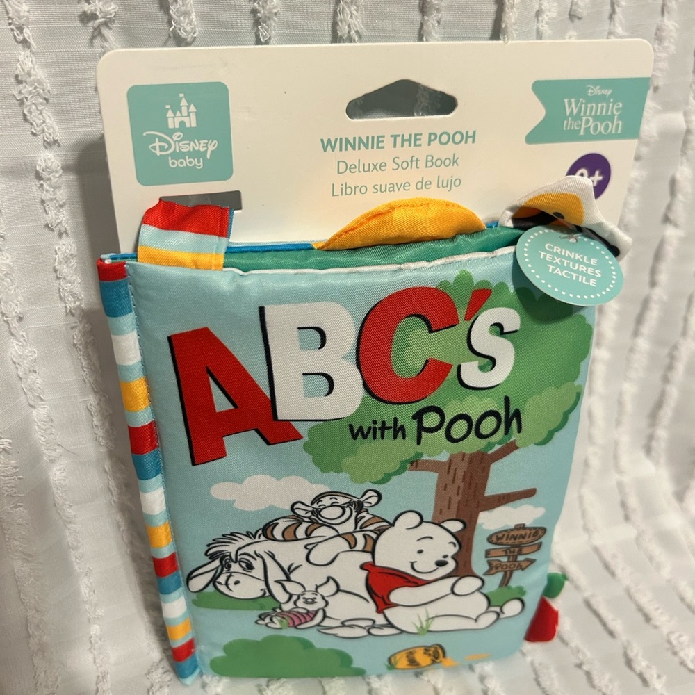 Disney Winnie the Pooh ABC Soft Book‎ - Red, Blue, Green
